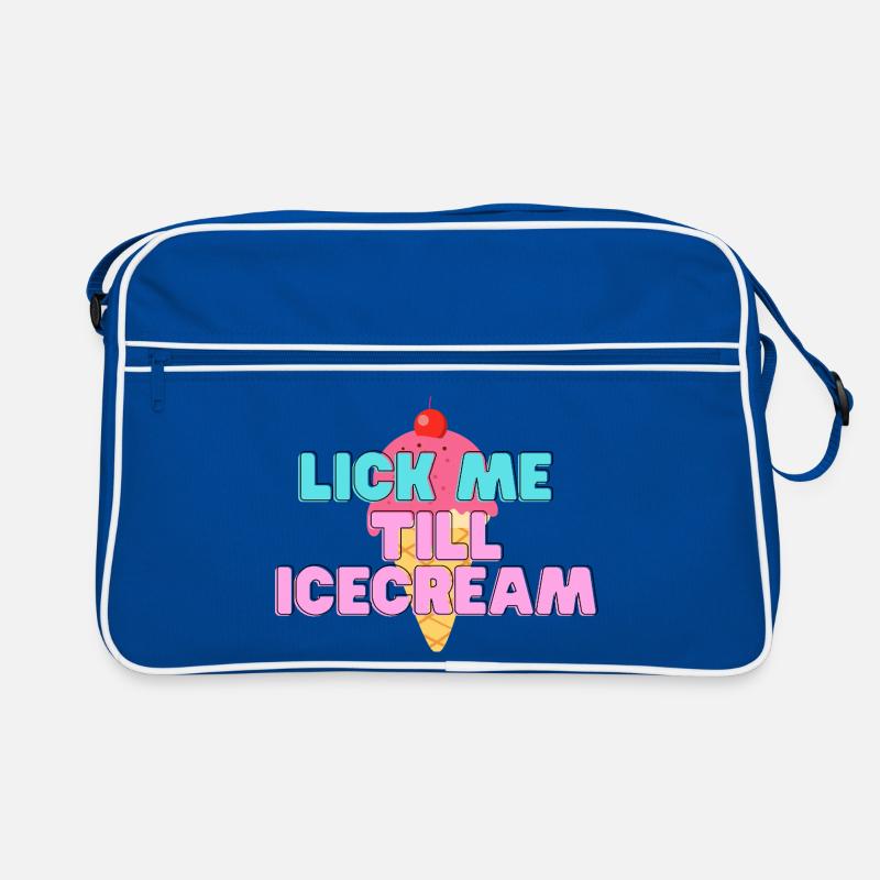 Süßes Eis Retro Tasche