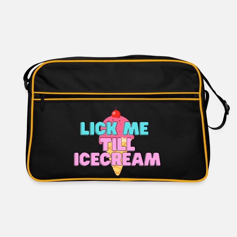 Süßes Eis Retro Tasche