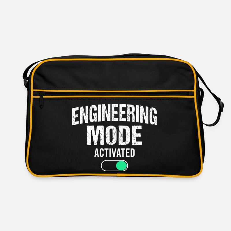 Mechanical Engineering Mechanical Engineer Retro Bag