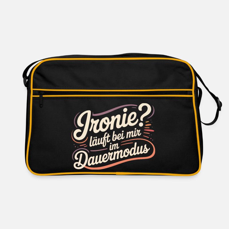 Ironie? Fonctionne en mode continu pour moi Sac Retro