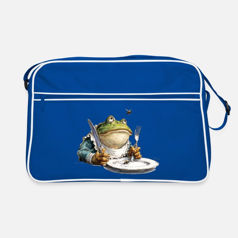 Kitchen frog with plate Retro Bag