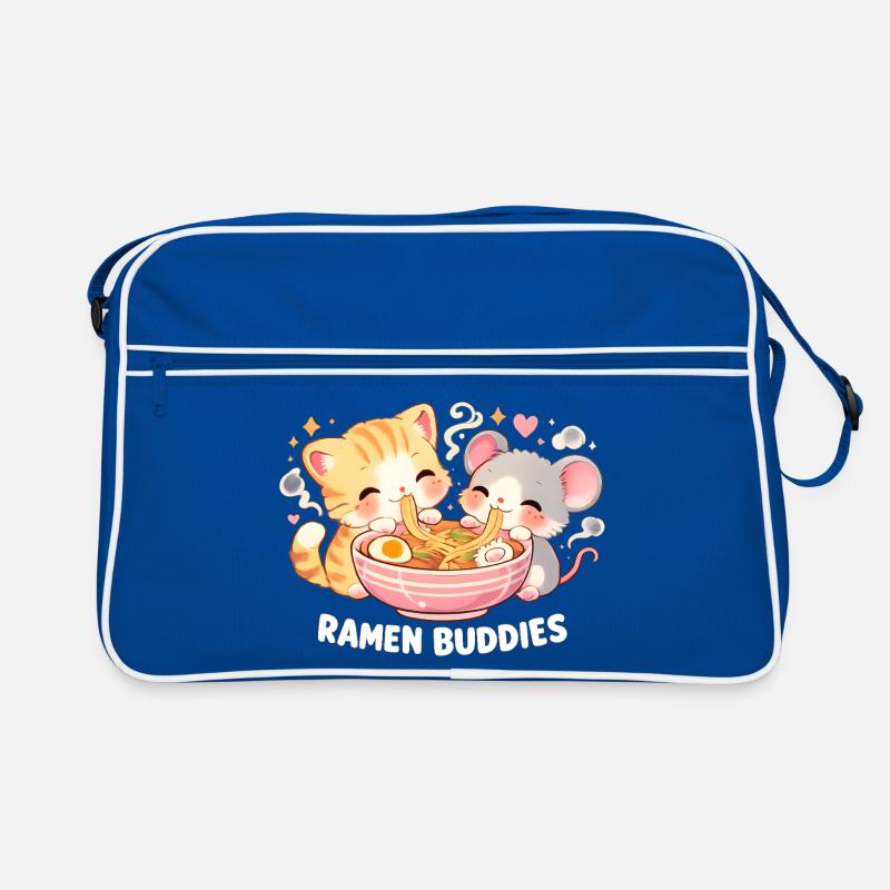 Ramen Katze Retro Tasche
