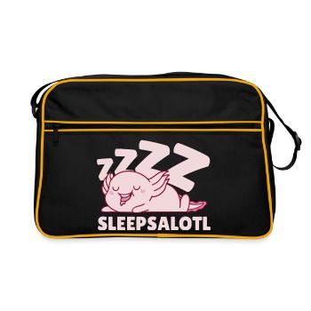 Sleepsalotl - Retro Bag - black/gold - Front
