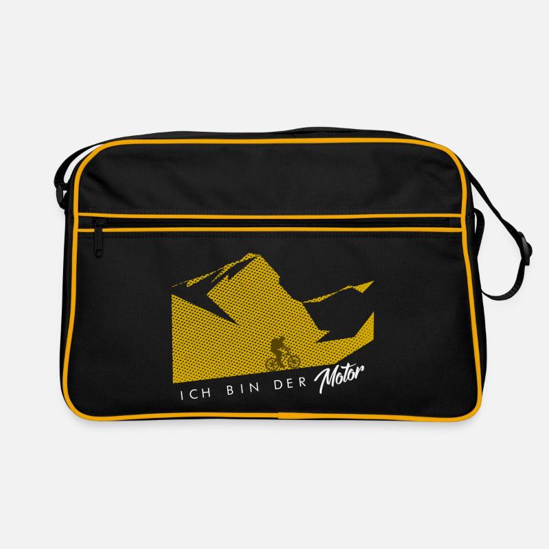 MTB - ICH BIN DER MOTOR Retro Tasche
