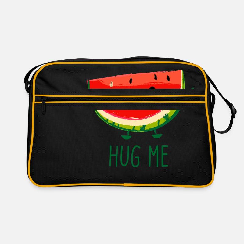 Funny melon Retro Bag