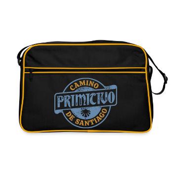 Camino Primitivo pélerinage | Chemin de Saint-Jacques - Sac Retro - noir/or - Devant