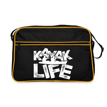 Kayak Life Duo - Retro Bag - black/gold - Front