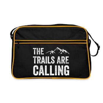Les sentiers vous appellent - Sac Retro - noir/or - Devant