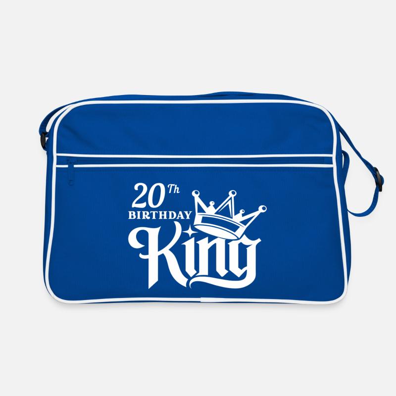 Roi du 20e anniversaire Sac Retro