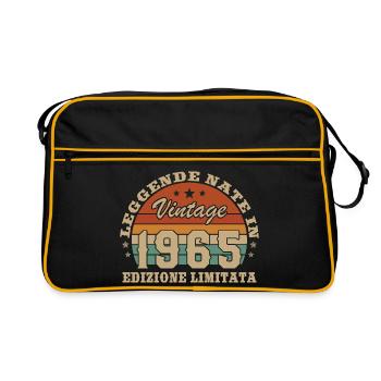 1965 Vintage Regalo di compleanno retrò - Sac Retro - noir/or - Devant