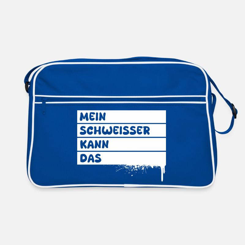 Welder as a profession Retro Bag