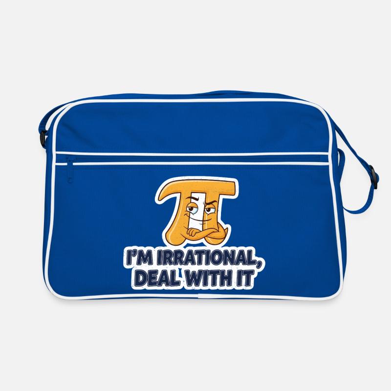Mathematics Saying Irrationality Retro Bag