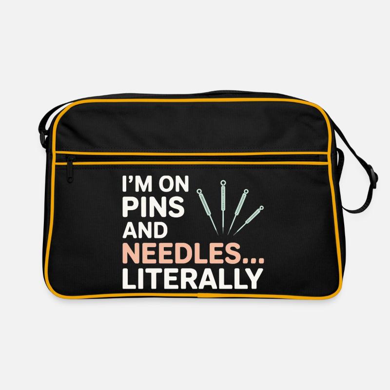 Je suis sur des fourmillements professionnels, acupuncteur professionnel Sac Retro
