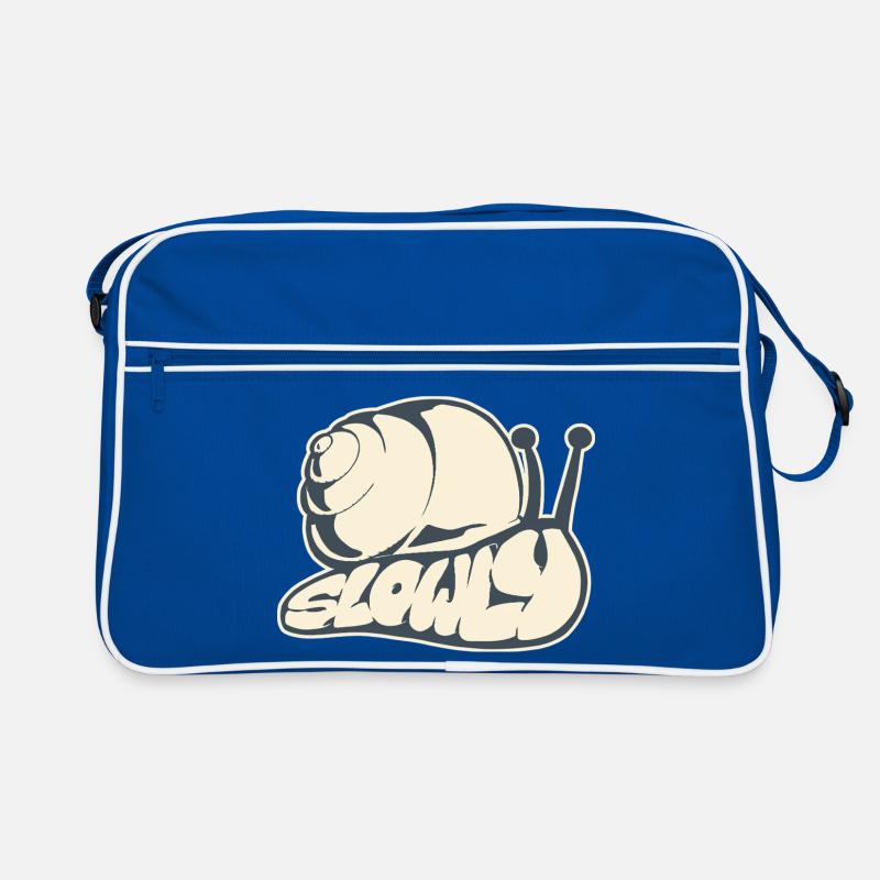 Slowly, Drawn Word (V2) Retro Bag