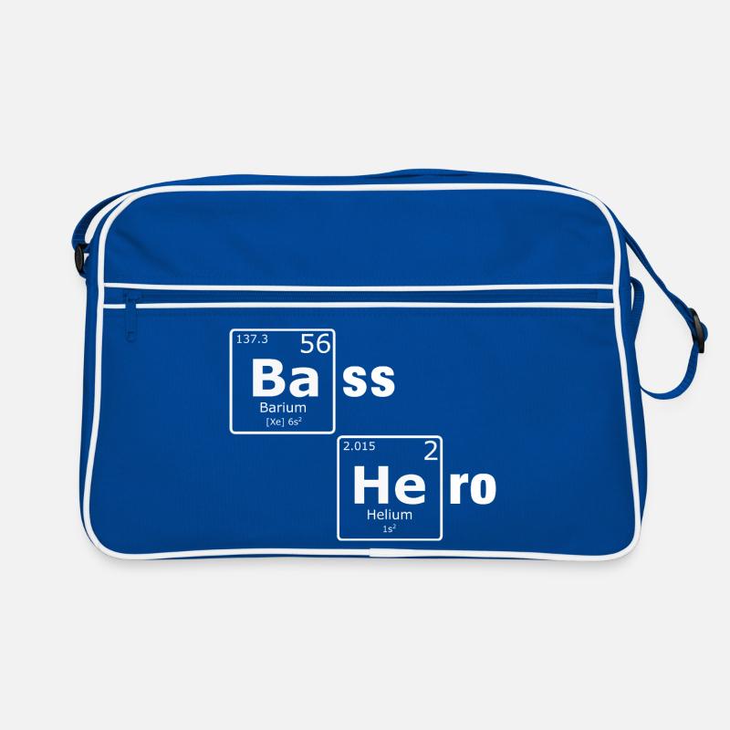 Bass Hero PSE Periodensystem Elemente Nerd Retro Tasche