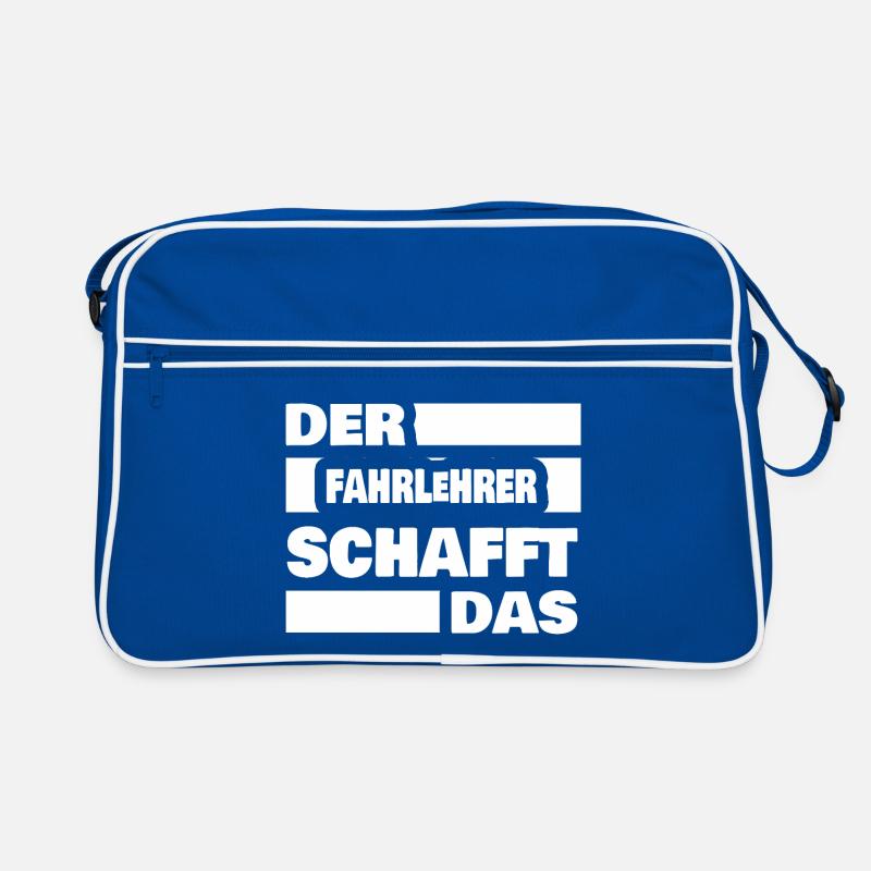 Beruf Fahrlehrer Retro Tasche