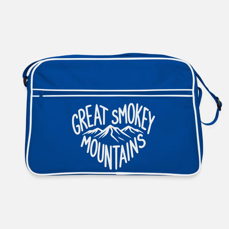 Great Smoky Mountains Herz Retro Tasche