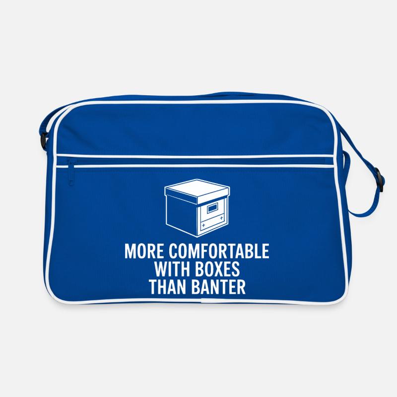 Boxes Over Banter Comfort Retro Bag