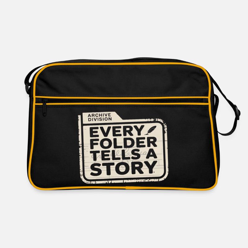 Chaque dossier raconte une histoire Sac Retro