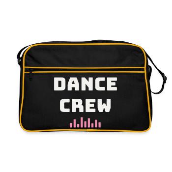 Dance Crew Dance Team Hip Hop Group Street Dance - Retro Bag - black/gold - Front