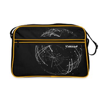 Bitcoin Blockchain - Retro Bag - black/gold - Front