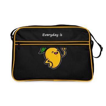 mango - Retro Bag - black/gold - Front