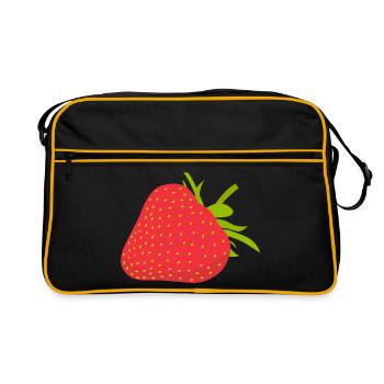Fraise - Sac Retro - noir/or - Devant