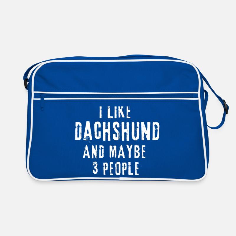 Dackel Retro Tasche