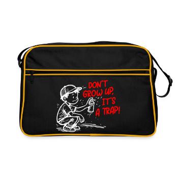 C’est un tour de passe-passe - Sac Retro - noir/or - Devant