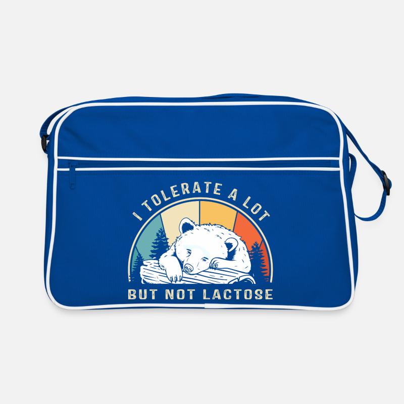 Milk Allergy Lactose Intolerance Flatulence Retro Bag
