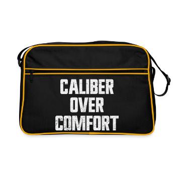 Calibre avant confort – Porte dissimulé conformément à la 2e V - Sac Retro - noir/or - Devant