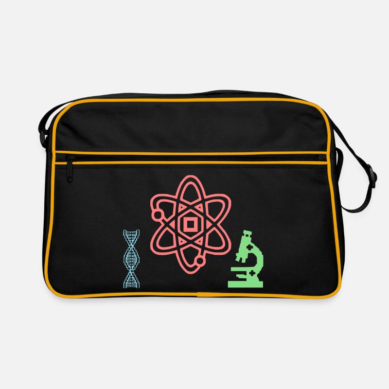 Science Set Atom DNA Retro Bag