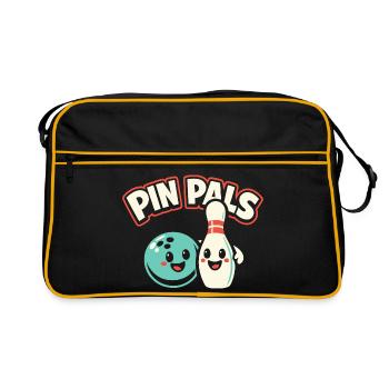 Pin Pals - Sac Retro - noir/or - Devant