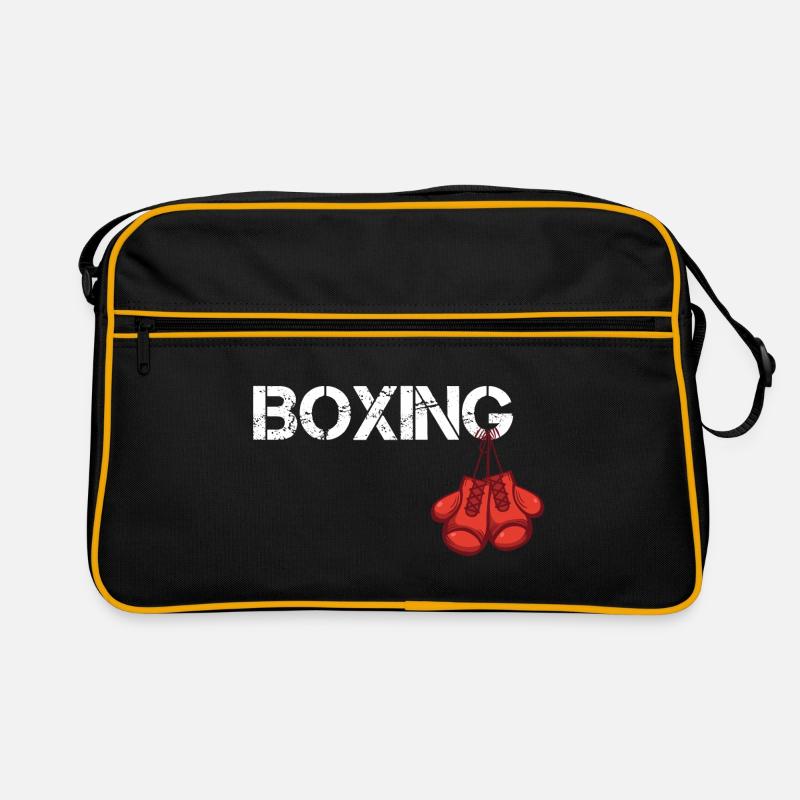 Boxe - gants de boxe de boxe Sac Retro