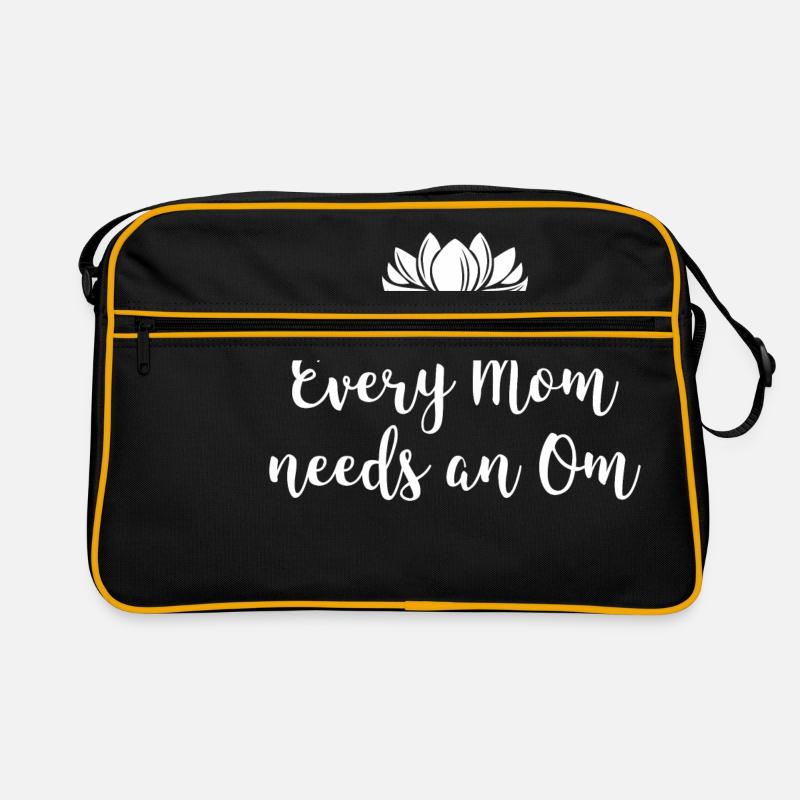 Every Mom needs an Om Retro Tasche