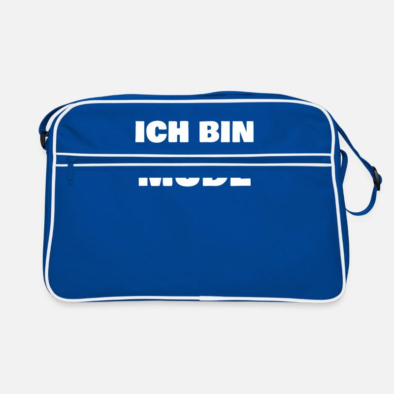 Ich bin Müde Retro Tasche