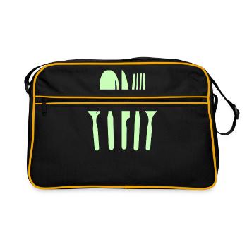 kitchen Cutlery - Retro Bag - black/gold - Front
