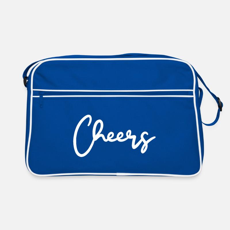 Cheers Trinkspruch Retro Tasche