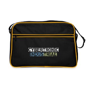 Cybertronic Industrial - Retro Bag - black/gold - Front