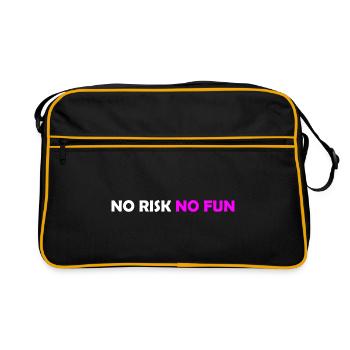 No Risk - Retro Bag - black/gold - Front