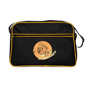Seulement en Roumanie - Transylvanie - Sac Retro - noir/or - Devant