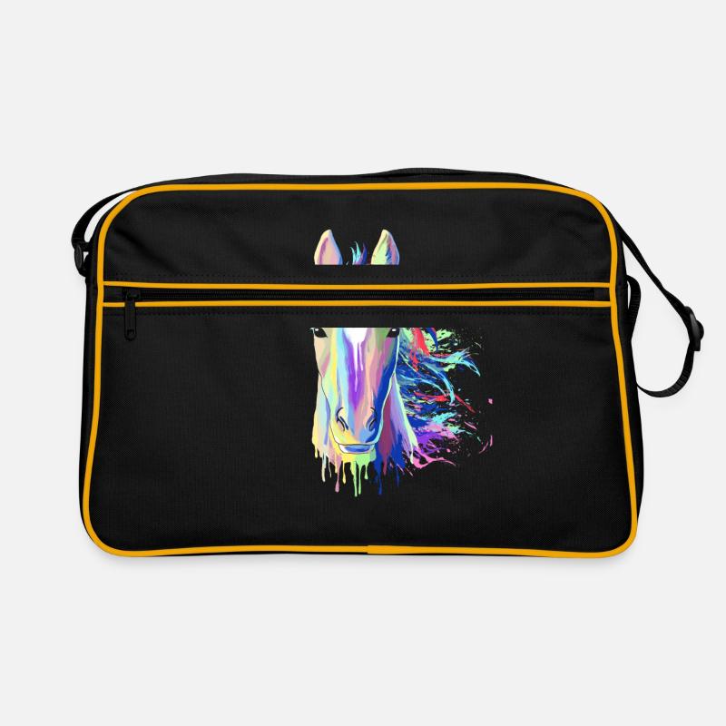 Étalon d'équitation cadeau cheval Splash Sac Retro