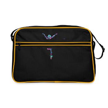 Splash Ballet Ballerina - Sac Retro - noir/or - Devant