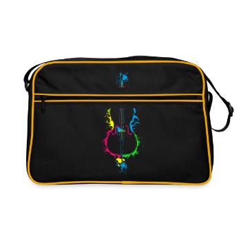 Violoncelle violoncelle - Sac Retro - noir/or - Devant