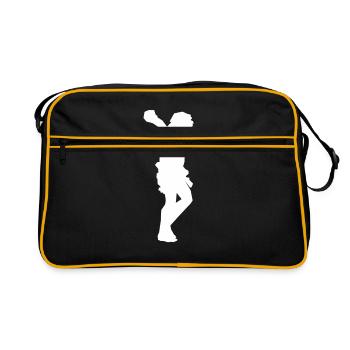 neanderthal - Retro Bag - black/gold - Front