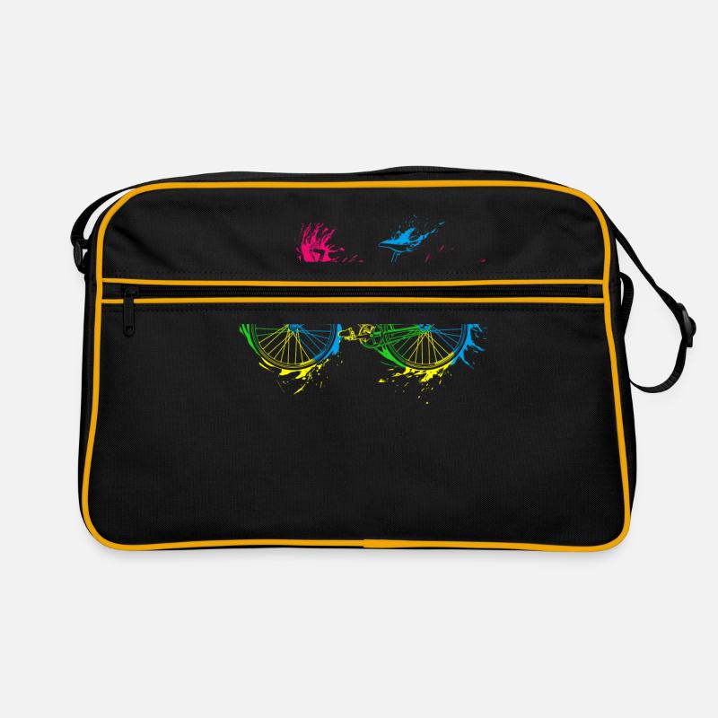 Fahrrad Radfahrer Geschenk Retro Tasche