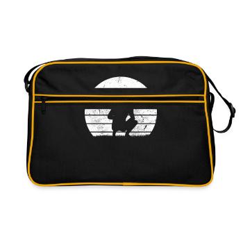 Russia Design Russia USSR Gift - Sac Retro - noir/or - Devant