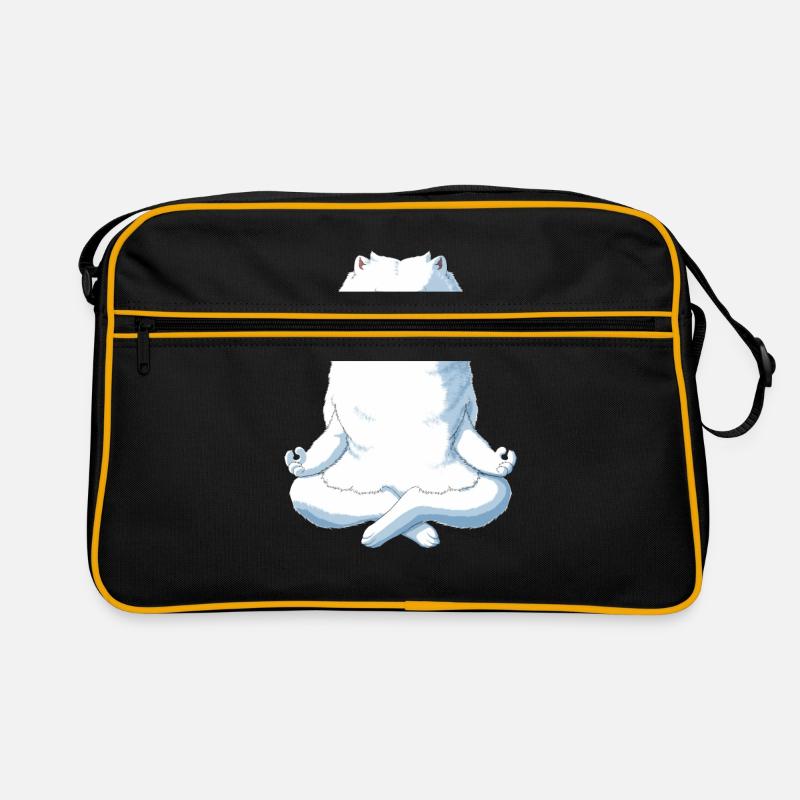 Samoyed Yoga Retro Bag