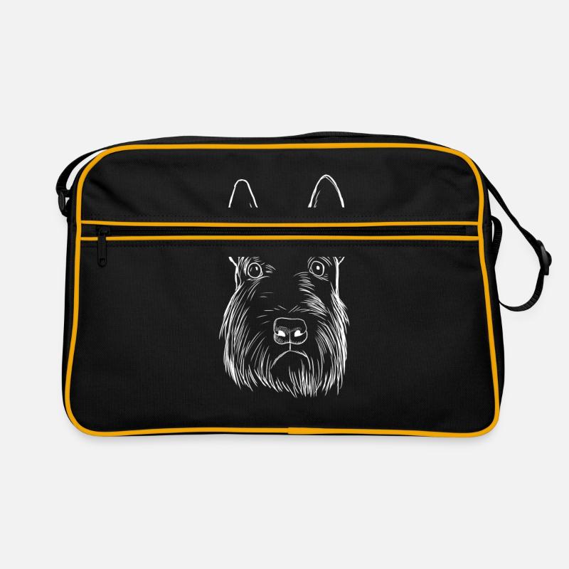 Scottish Terrier Dog Retro Bag
