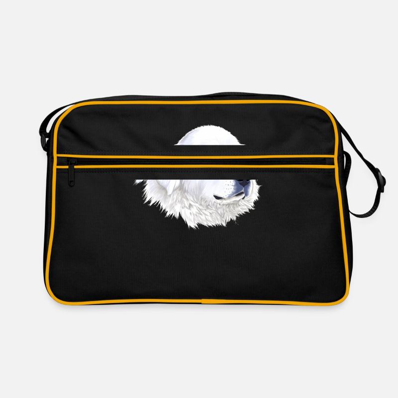 Great Pyrenees Dog Retro Bag
